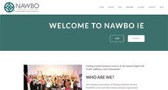 Desktop Screenshot of nawbo-ie.org