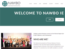 Tablet Screenshot of nawbo-ie.org